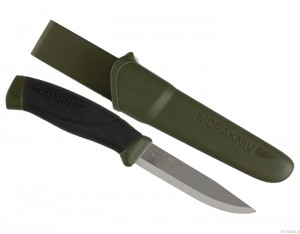 Nóż Mora Companion Military Green stal nierdzewna