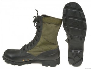 Buty tropikalne US Jungle Boots Vietnam - Oryginalne - Olive 7 R