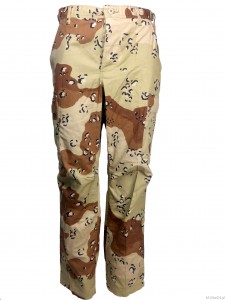 Oryginalne spodnie pustynne US ARMY w kamuflażu 6 color.