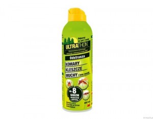 Ultrathon Spray 25% DEET repelent na komary, kleszcze, owady (177 ml)